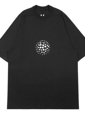 Rick Owens FW24 Porterville Jumbo Orb Studded T-Shirt - Black S (Mainline)